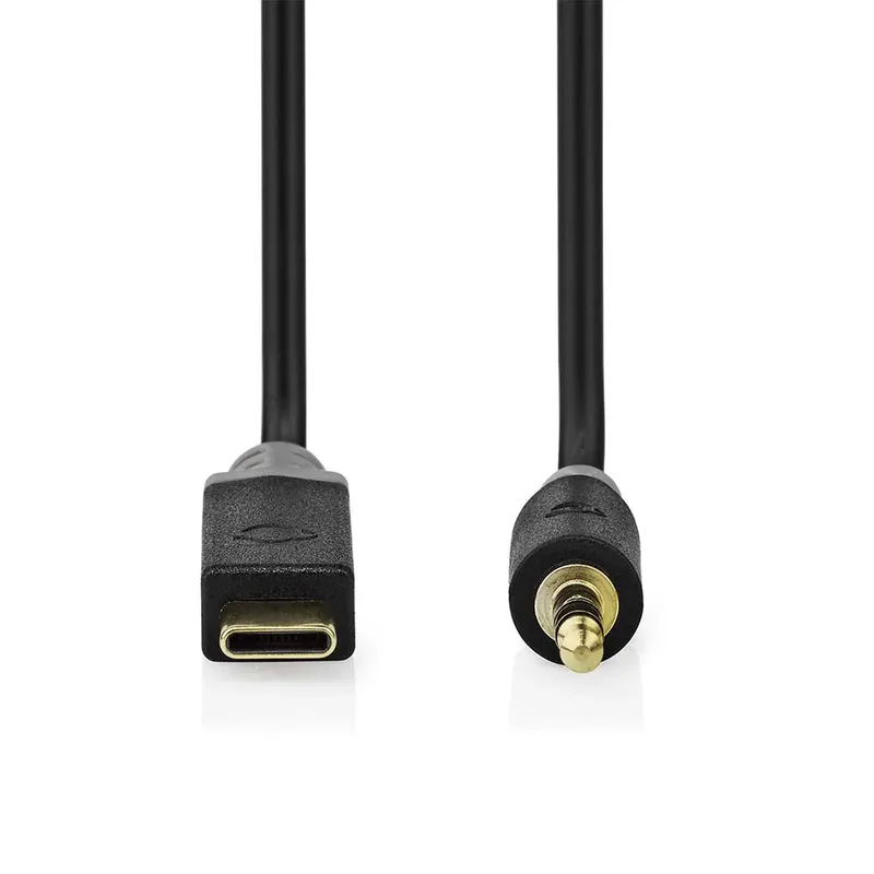 audio cable - 1 m de Nedis en Noir – photo produit