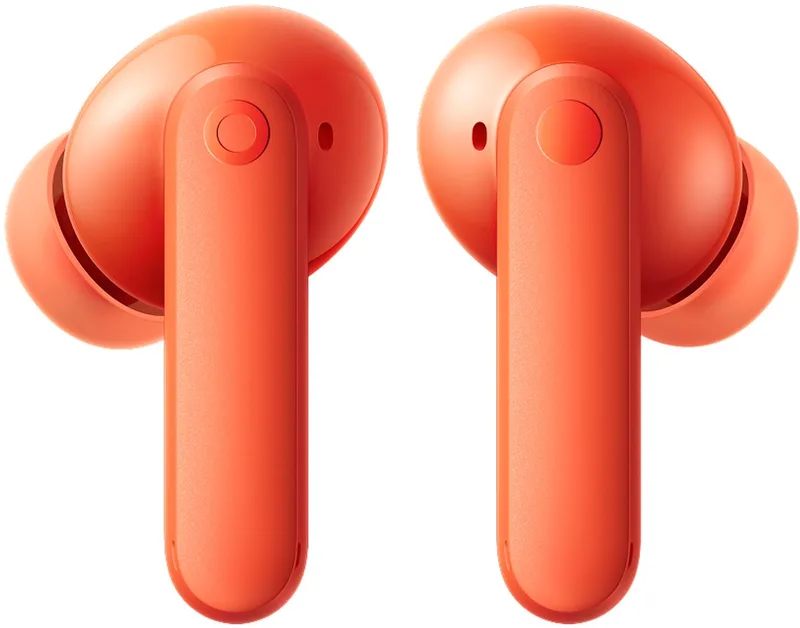 Buds 2 - Draadloze Oordopjes met Active Noice Cancelling van Nothing in Oranje – productfoto