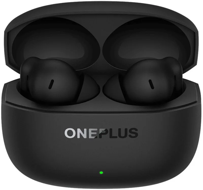 Nord Buds 4 Pro - Draadloze Oordopjes - Bluetooth 6.0 - 54u Batterij - Active Noise Cancelling - Raven Black van OnePlus in Zwart – productfoto