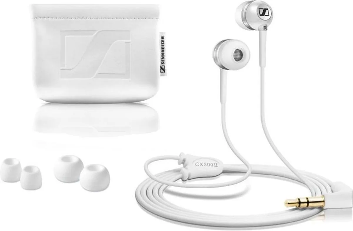 CX 300 II - In-ear koptelefoon fra Sennheiser i Hvid – produktbillede