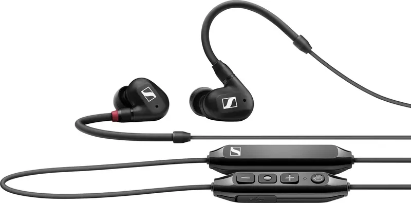 IE 100 PRO WIRELESS BLACK In Ear oordopjes Bluetooth, Kabel Headset von Sennheiser in Schwarz – Produktfoto 2 von 2