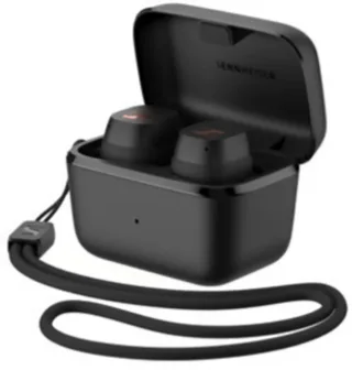 Sport True Wireless In Ear oordopjes Bluetooth Stereo Sport von Sennheiser in Schwarz – Produktfoto 2 von 2
