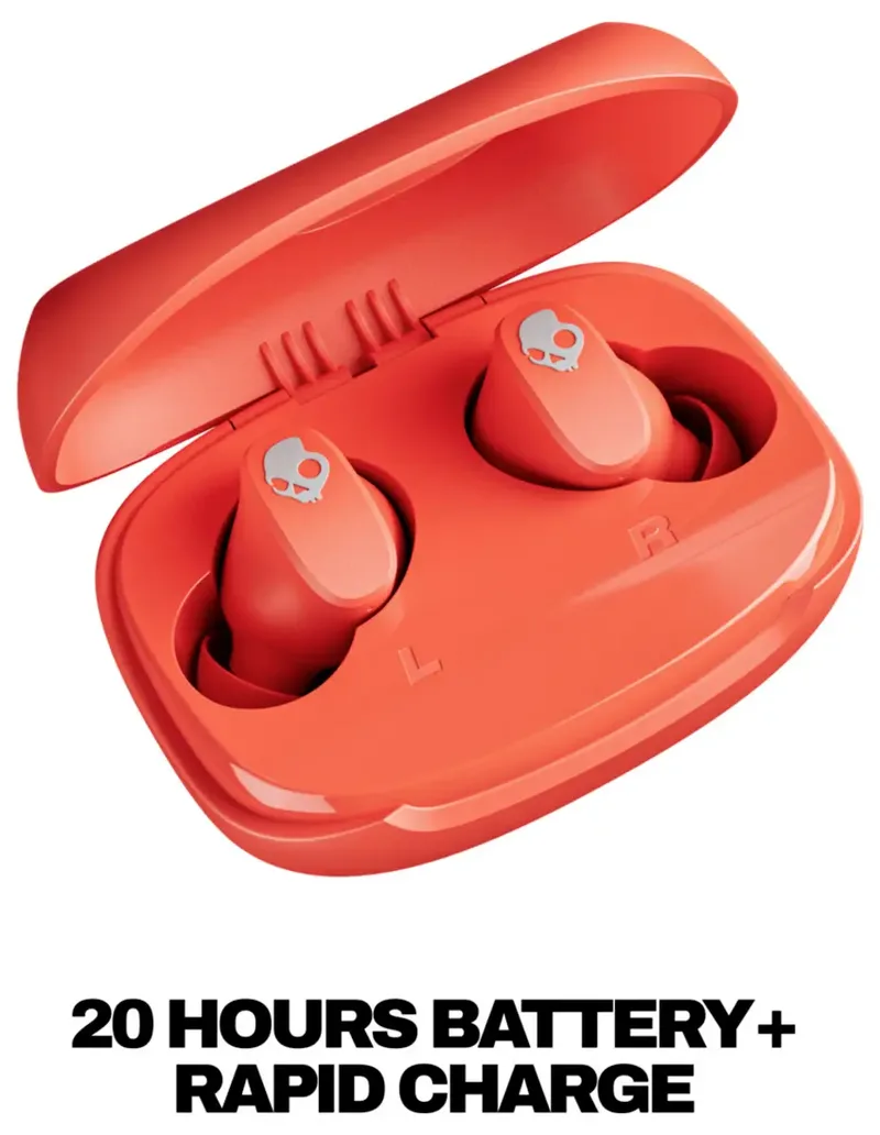 Smokin Buds 360 In Ear Kopfhörer Bluetooth® Stereo Rot by Skullcandy – product photo 2 of 2