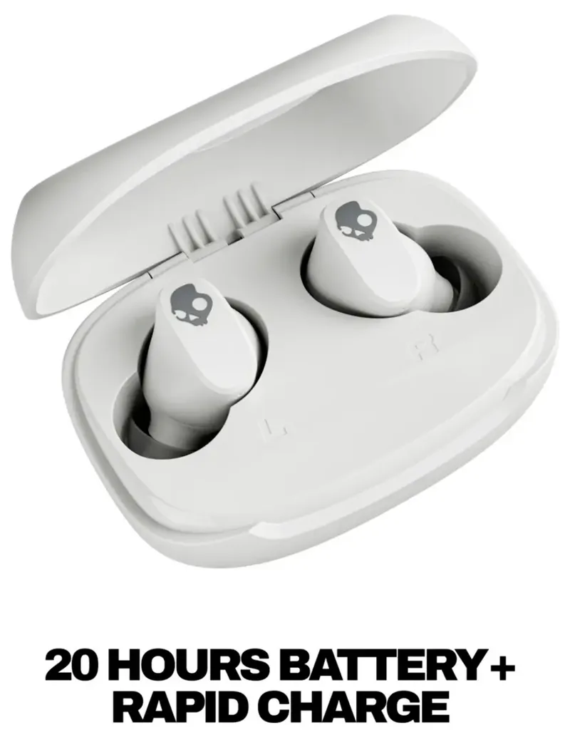 Smokin Buds 360 In Ear Kopfhörer Bluetooth® Stereo Weiß by Skullcandy – product photo 2 of 2