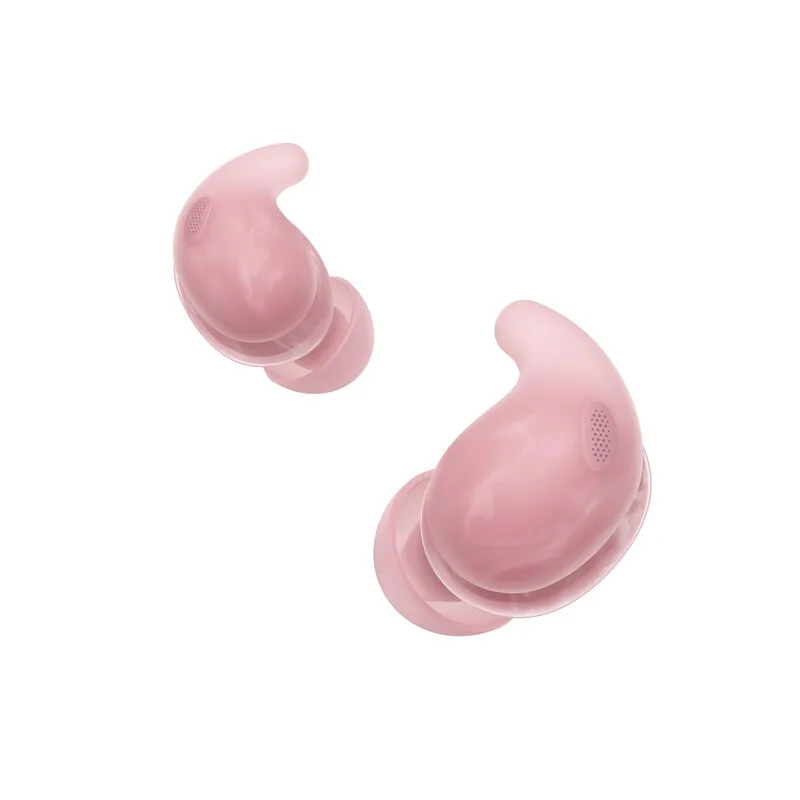 LinkBuds Fit – Echte kabellose Bluetooth-Ohrhörer mit Geräuschunterdrückung – Den ganzen Tag bequem, IPX4, Umgebungsgeräuschmodus, 21 Stunden Akkulaufzeit, Multipoint-Verbindung, iOS und Android – Rosa från Sony – produktbild