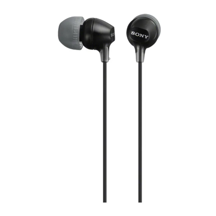 MDR-EX15AP In-ear oordopjes Zwart van Sony – productfoto