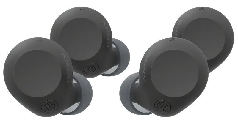 WF-C710N Doppelpack Schwarz fra Sony – produktbillede