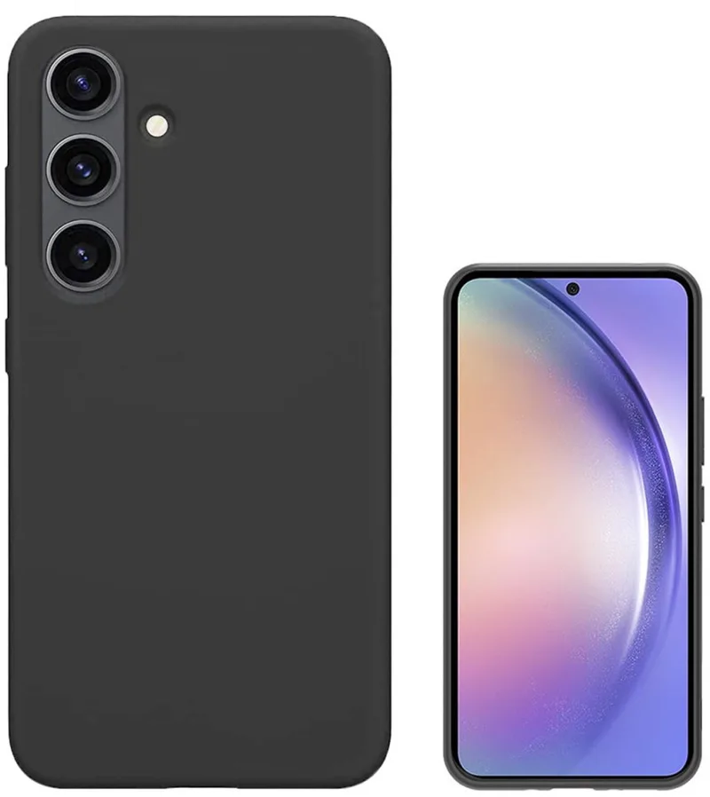 4Smarts 4smarts Silicone Case Cupertino für Sams Cover Samsung Galaxy A56 från 4smarts i Svart – produktbild