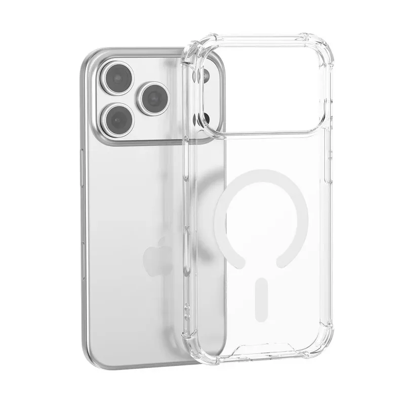 Hybrid Case Ibiza Backcover Apple iPhone 18 Pro Max, iPhone 17 Pro Max Transparent Induktives Laden 541912 von 4smarts – Produktfoto
