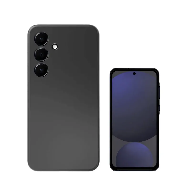 Silikon Case Cupertino Backcover Samsung Galaxy A36 Schwarz 541335 de 4smarts – photo produit