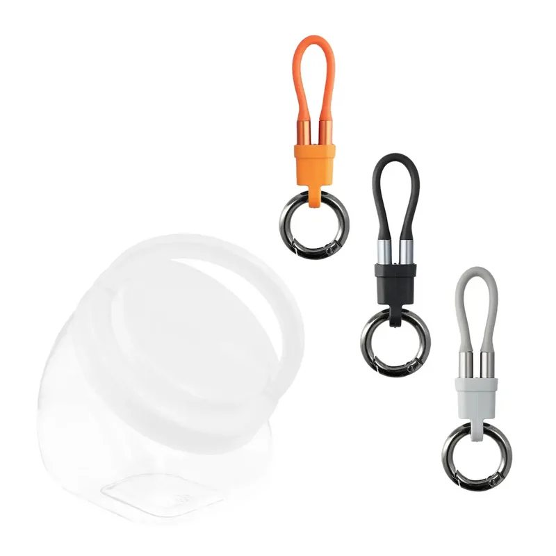 USB-C® Kabel USB-C® 7.5 cm Schwarz, Grau, Orange 541385 från 4smarts – produktbild