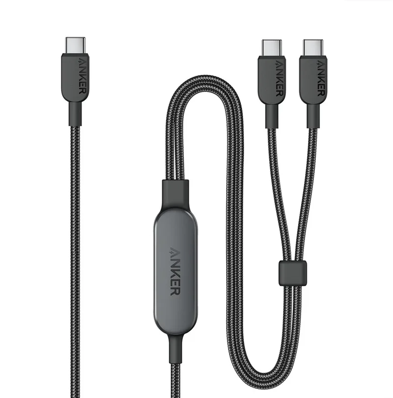 A8895H11 USB-kabel 1,2 m USB C 2 x USB C 140 W de Anker en Noir – photo produit