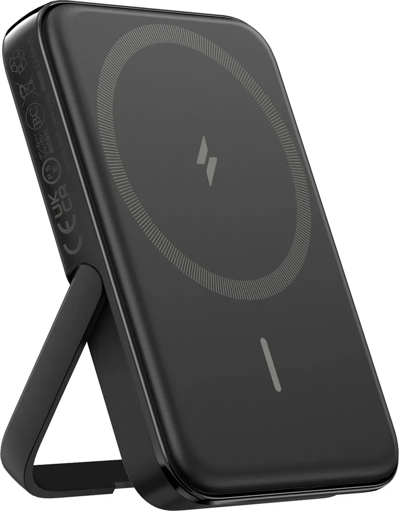 Anker 322 MagGo (7.5W) Powerbank met Standaard 5.000 mAh by Anker in Black – product photo