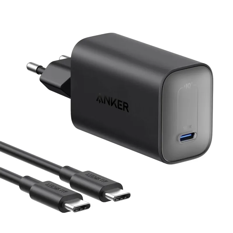 ANKER Nano Charger 100W Kabel 1C black Ladeadapter 100 W 1x USB-C® USB PD Schwarz Innenbereich GaN de Anker – photo produit