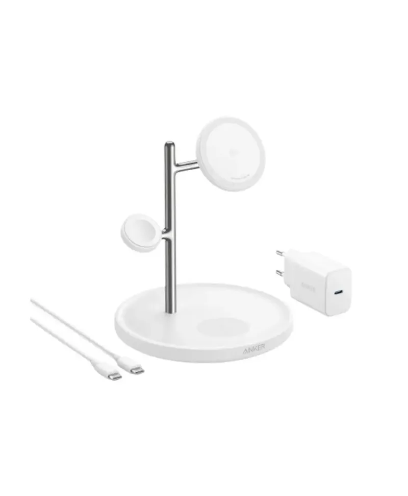 Laadadapter ANKER MagGo Magnetic Charging Stand whit B25M3321 by Anker in White – product photo