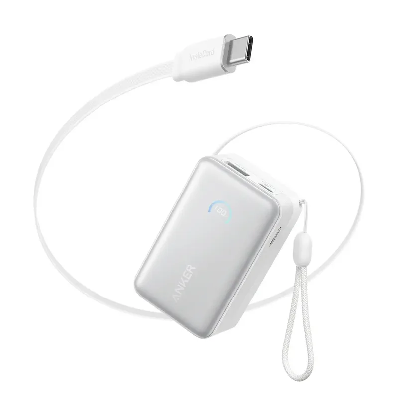 Nano Powerbank van Anker in Wit – productfoto