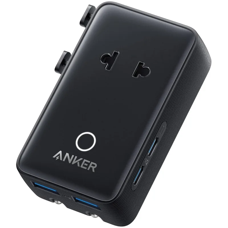 Nano Travel Adapter (5-in-1, 20W) Oplader van Anker – productfoto