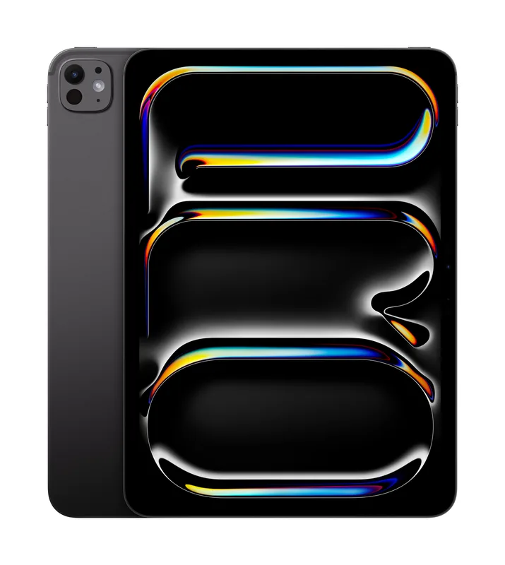 Apple 11-Zoll iPad Pro Wi‑Fi (2025) 2TB mit Nanotextur-Glas - Space Schwarz van Apple – productfoto