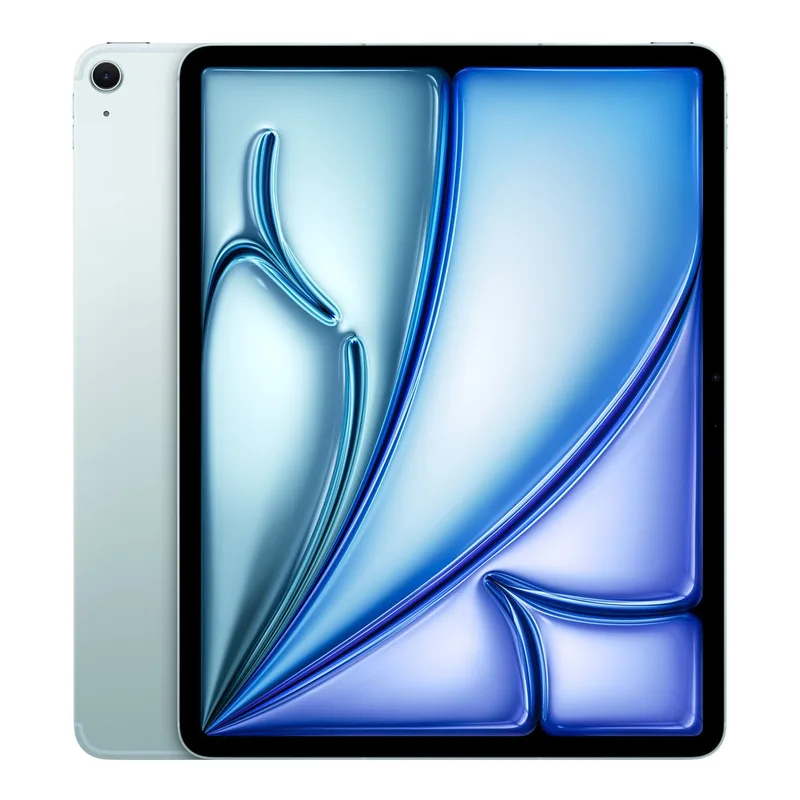 Apple 13-inch iPad Air (M3) Wi-Fi + Cellular 512 GB - Blauw (2025) van Apple – productfoto