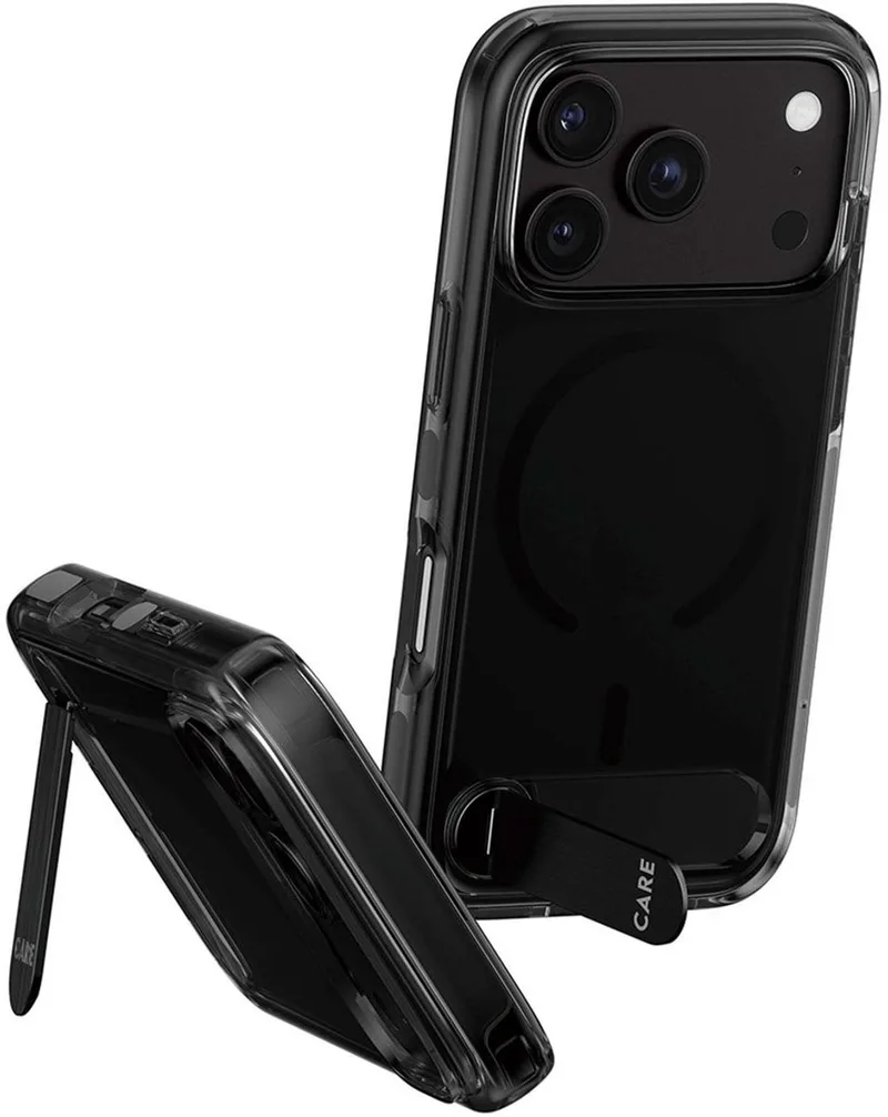 CARE Feature Case Smokey - Zwart Urban Explorer w. Kickstand and - Zwart Magsafe Apple iPhone 18 Pro by Apple in Black – product photo