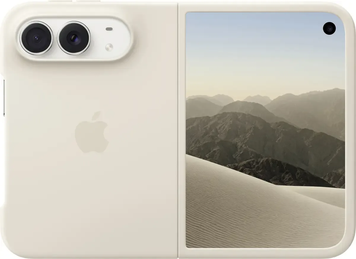 Duo Case Protection décran Apple iPhone Duo compatible avec MagSafe MKR94ZM/A von Apple in Sable – Produktfoto