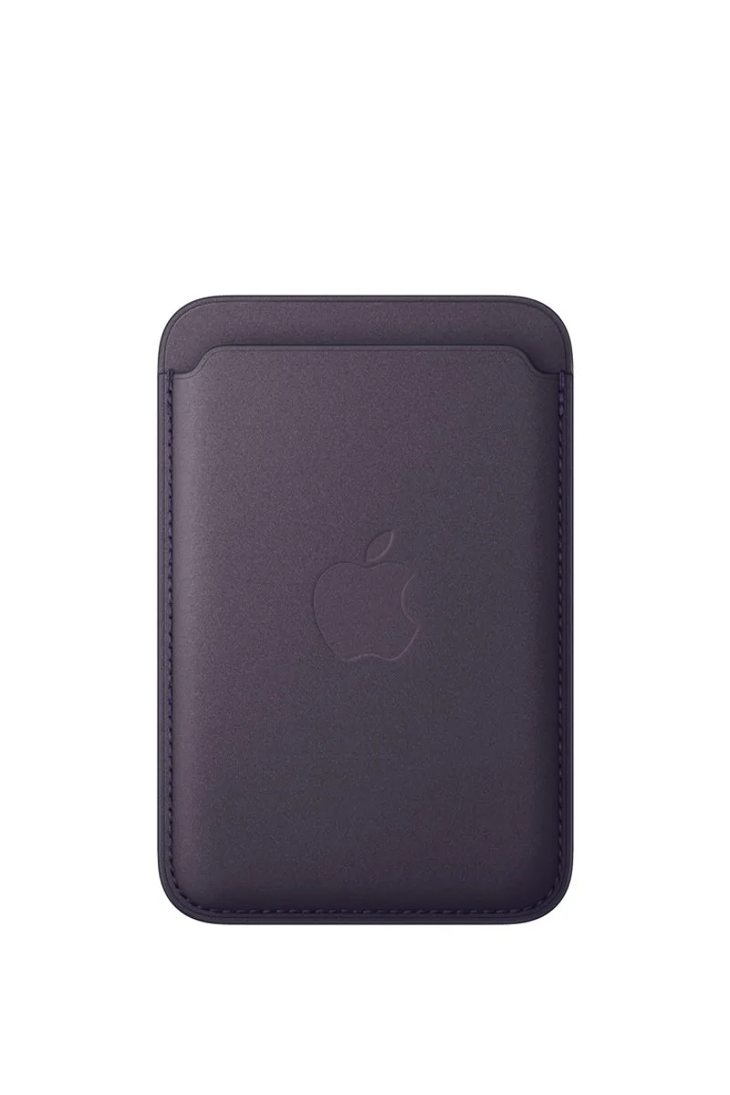 FineWoven kaarthouder met MagSafe voor iPhone – Middernachtpaars by Apple in Purple – product photo