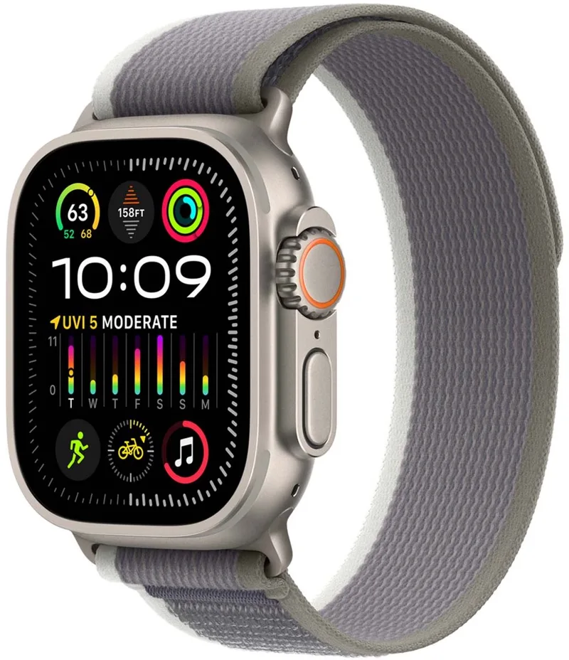 Green/Gray Trail Loop - 49mm - S/M by Apple in Green, Grijs – S, M – product photo