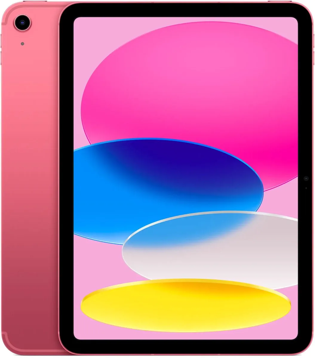 iPad A16 (2025) - 11 inch - Wi-Fi + Cellular - 128GB - Pink - 11e generatie van Apple in Roze – productfoto