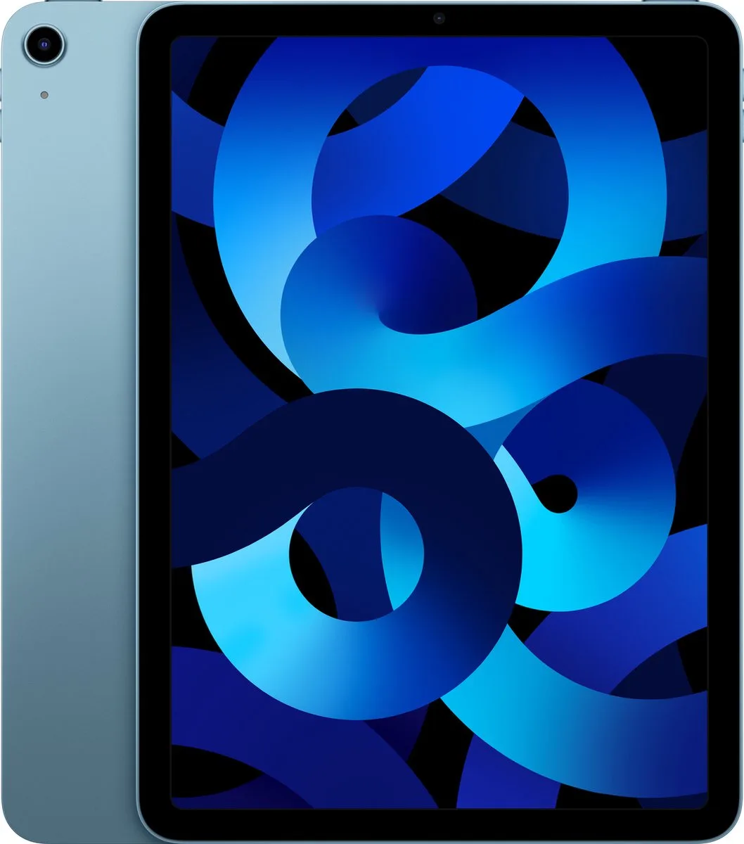 iPad Air (2022) - 10.9 inch - WiFi - 64GB - 5e generatie van Apple in Blauw – productfoto