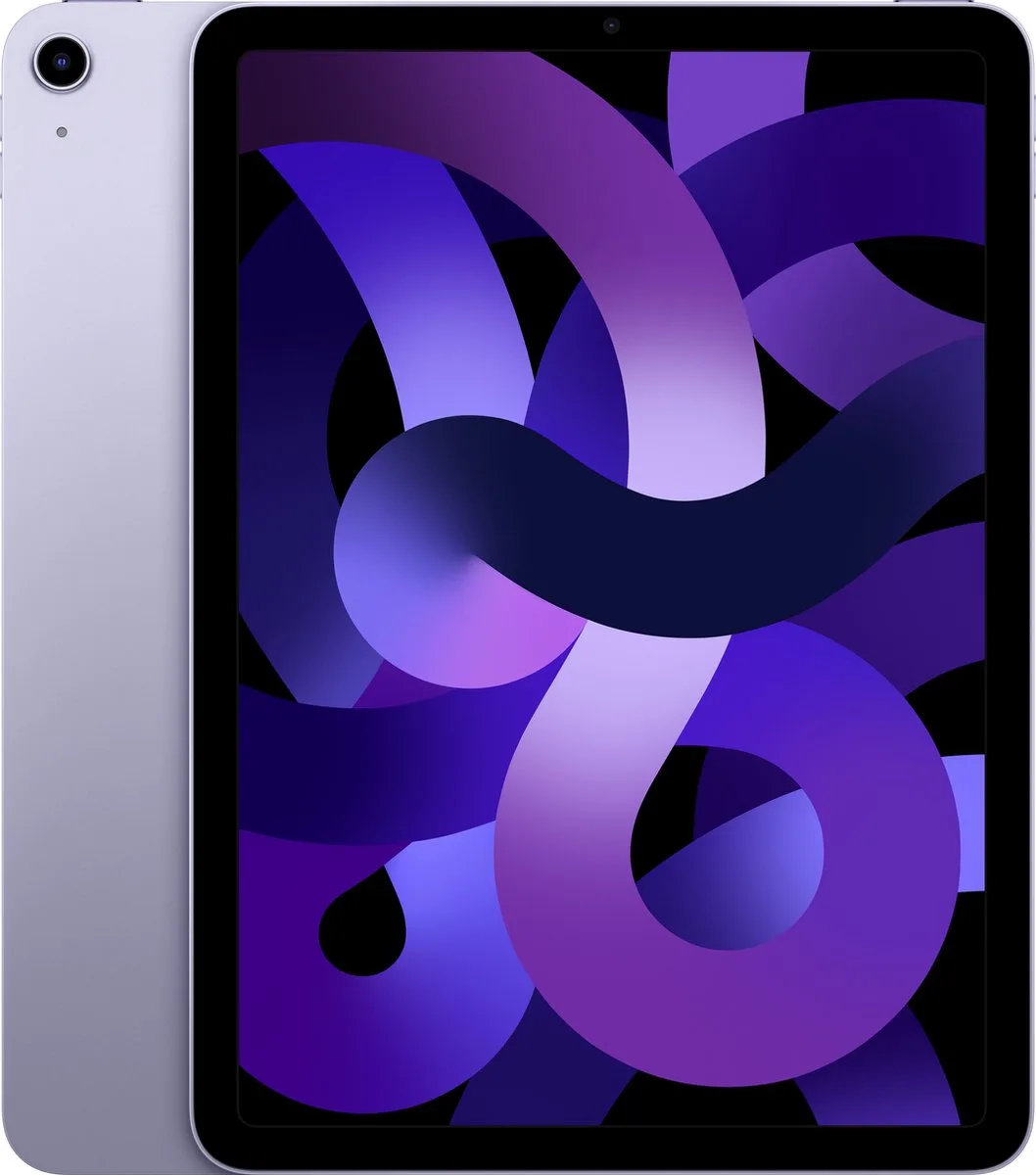 iPad Air (2022) - 10.9 inch - WiFi - 64GB - 5e generatie van Apple in Paars – productfoto