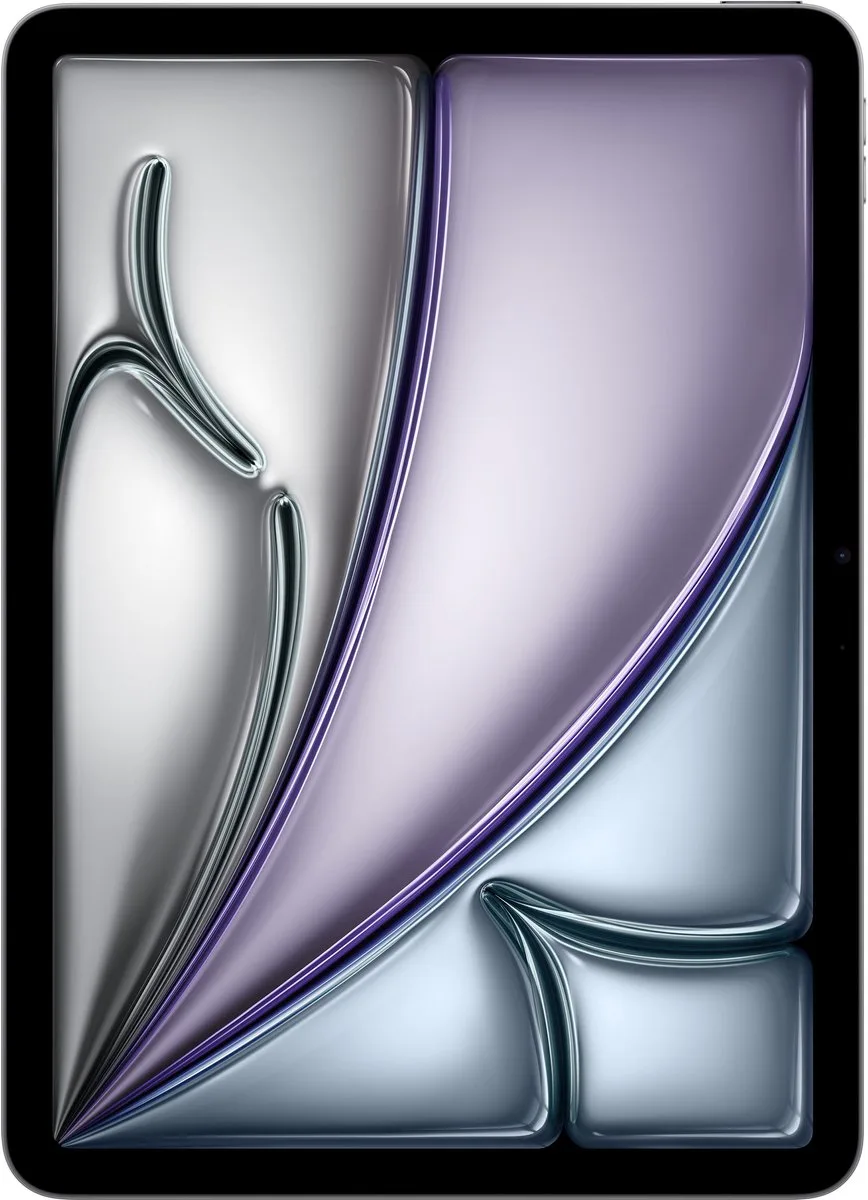 iPad Air (2024) - 11 inch - WiFi - 128GB - Spacegrijs - 6e generatie fra Apple i Grå – produktbillede