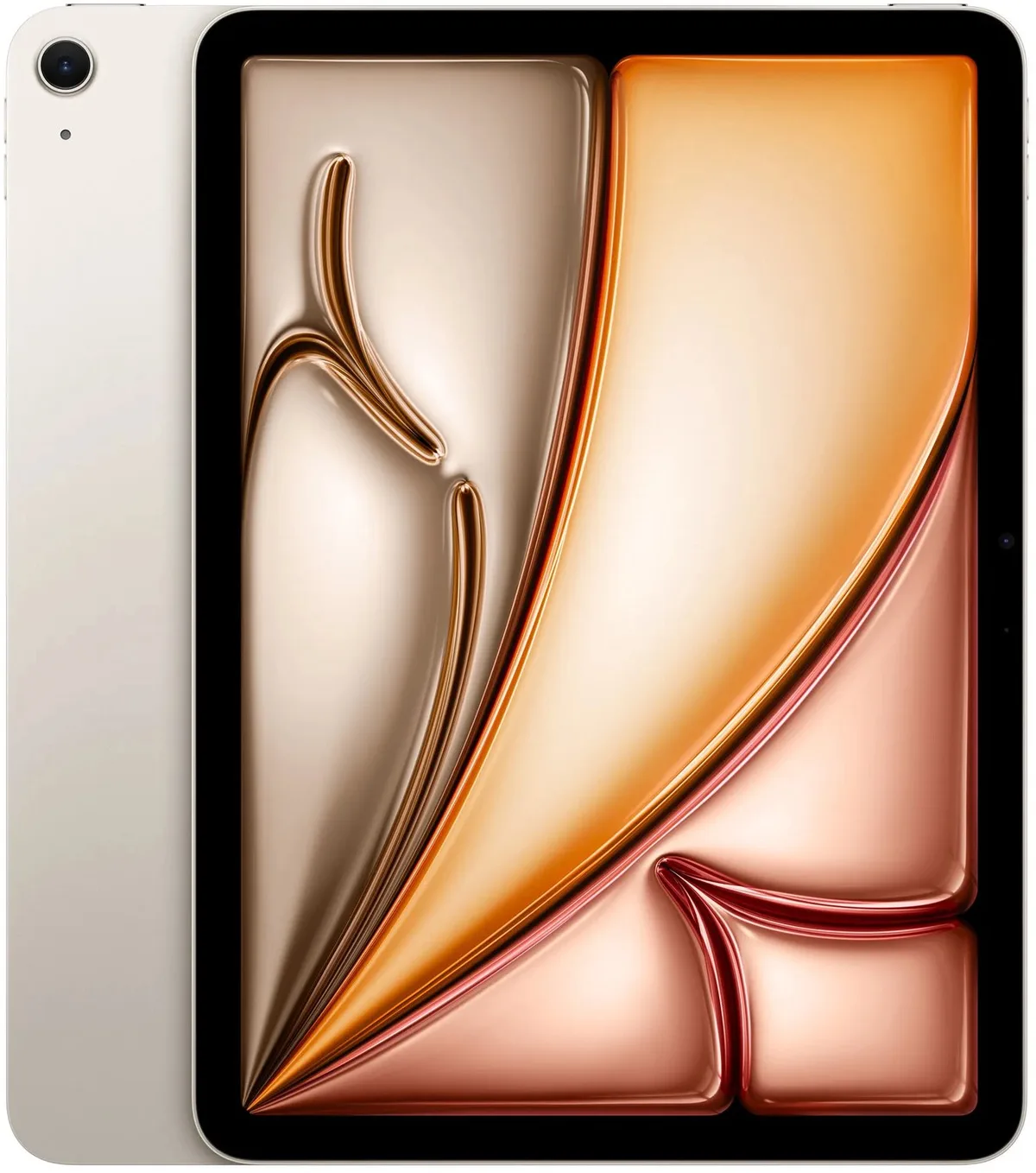 iPad Air M3 (2025) - 11 inch - Wi-Fi - 128GB - 7e generatie van Apple in Starlight – productfoto
