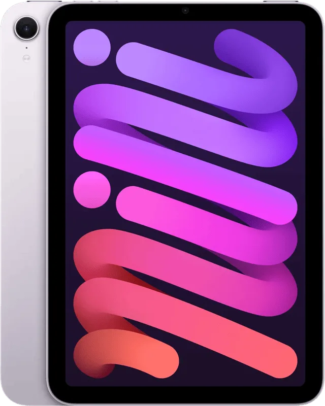 iPad mini 7 (2024) 128GB Wifi Paars van Apple – productfoto