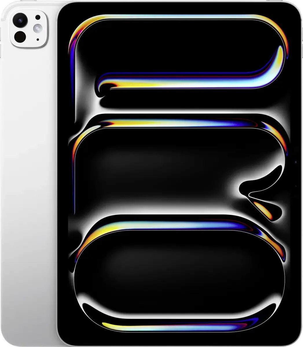 iPad Pro 11 (M5, 2025) WiFi 512 GB iPad 27.9 cm (11 inch) Energielabel G (A - G) Apple M5 iPadOS 26 2420 x 1668 Pixel van Apple in Zilver – productfoto