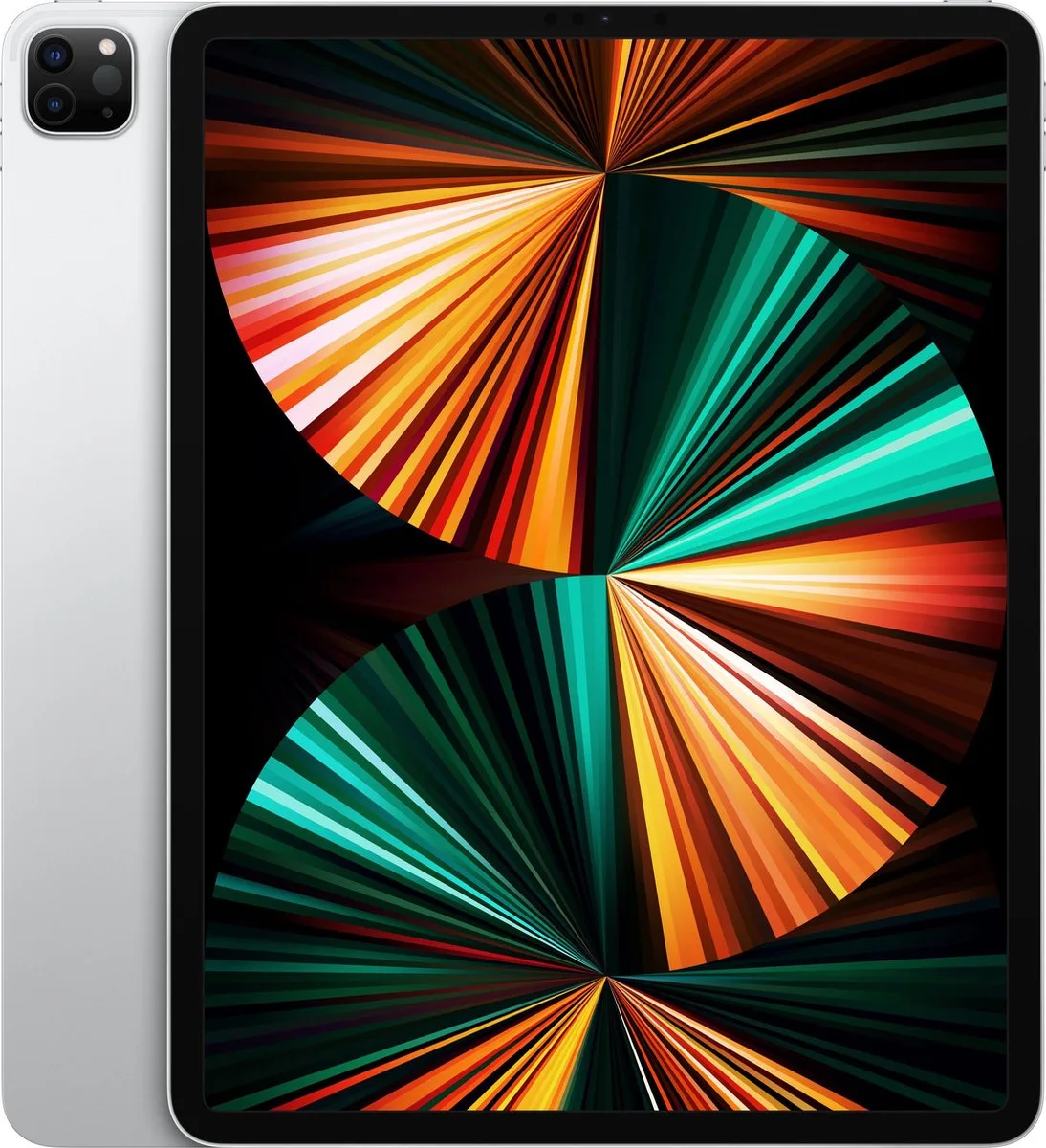 iPad Pro (2021) - 12.9 inch - WiFi - 128GB - 5e generatie van Apple in Zilver – productfoto