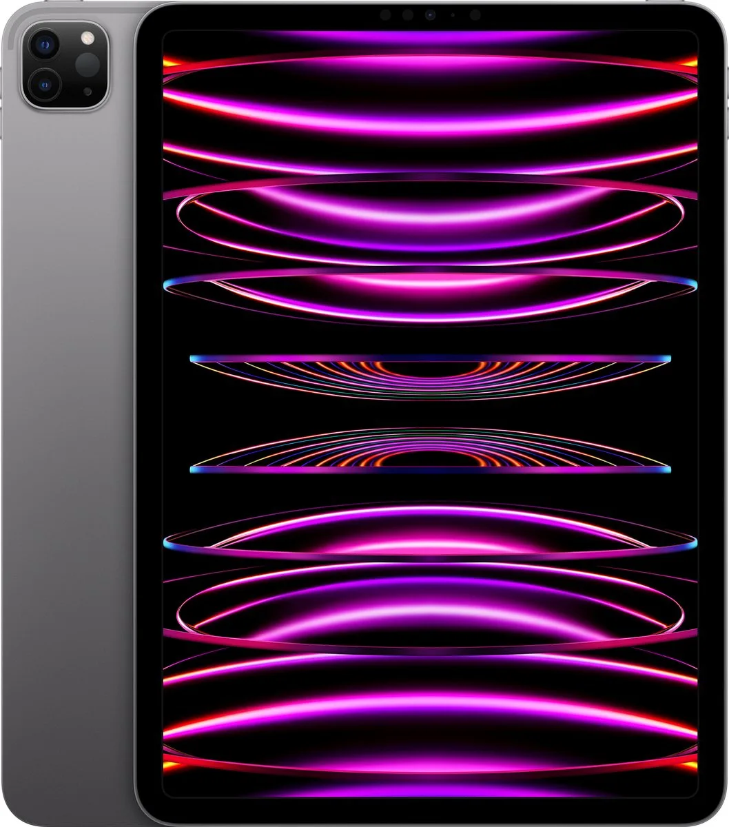 iPad Pro (2022) - 12.9 inch - WiFi - 256GB - 6e generatie fra Apple i Spacegrijs – produktbillede