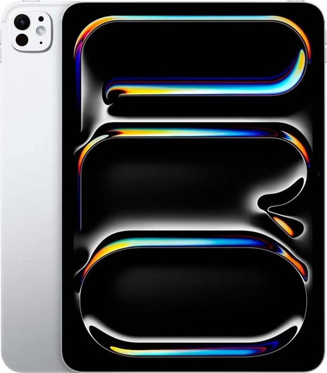 iPad Pro (2024) - 11 inch - WiFi + 5G - 2TB - 7e generatie von Apple in Silber – Produktfoto