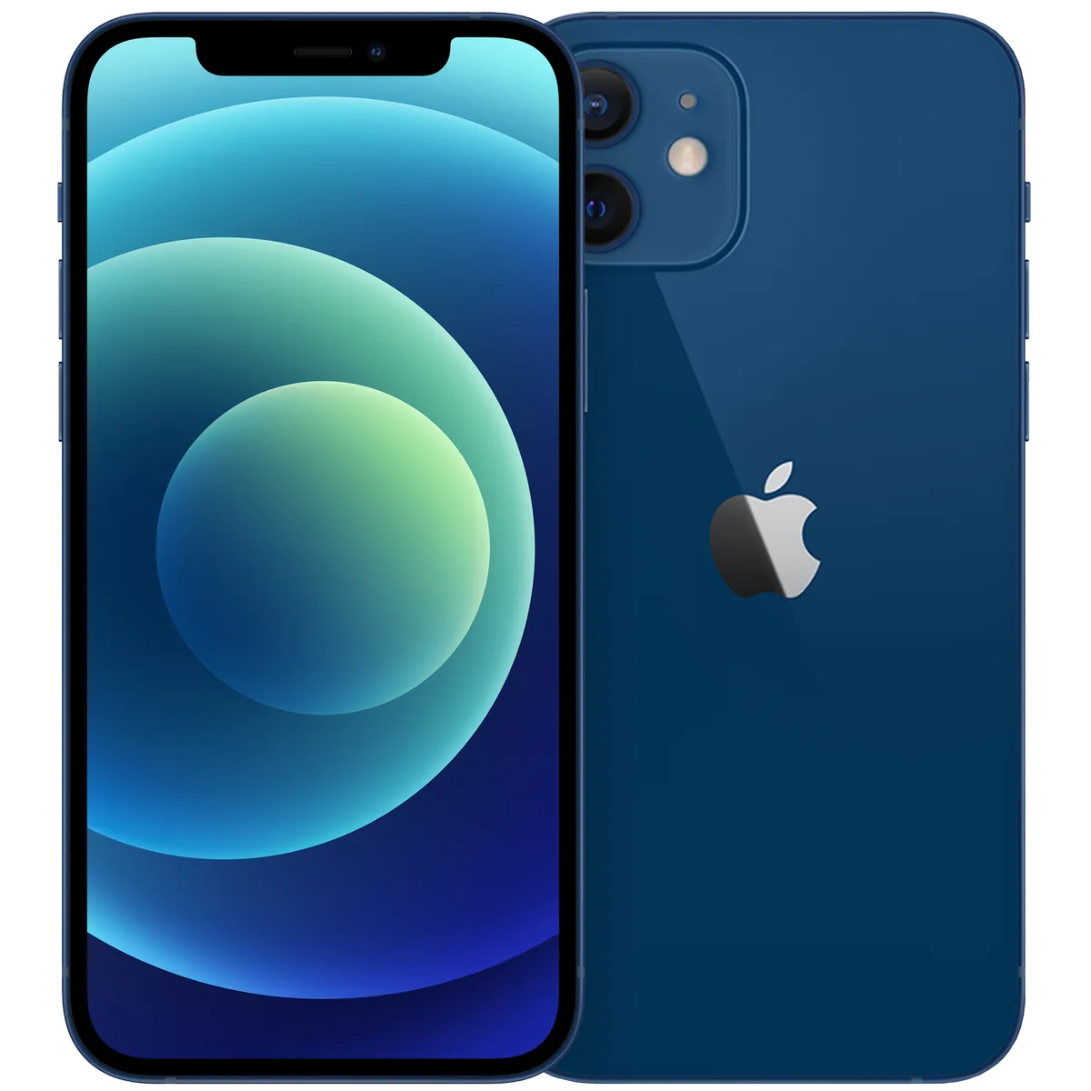 iPhone 12 128GB Blauw - Gratis Screenprotector & 2 Jaar Garantie | Mobico fra Apple – produktbillede