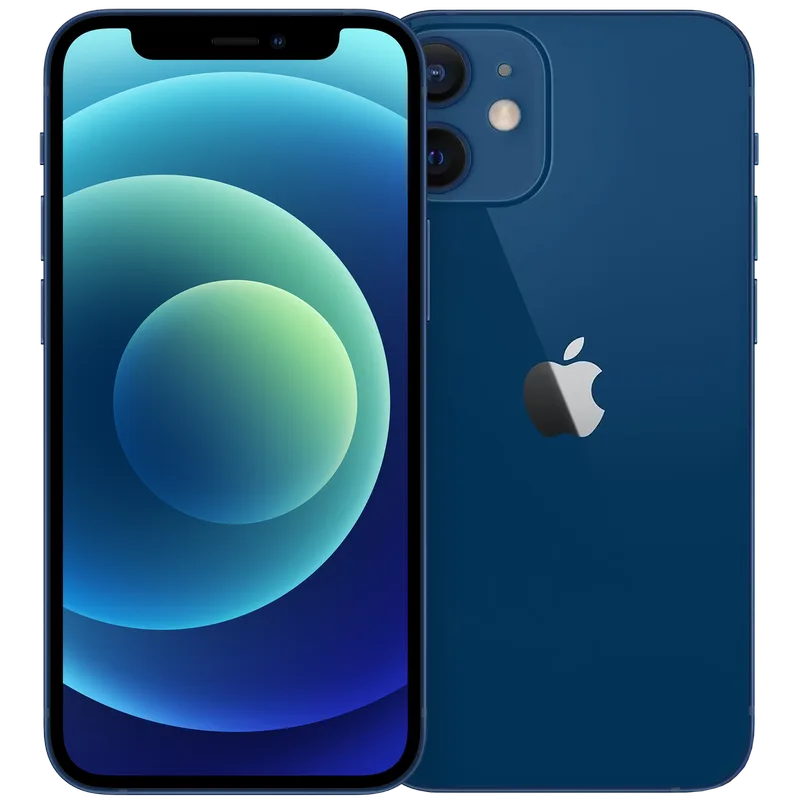iPhone 12 Mini 64GB Blauw - Gratis Screenprotector & 2 Jaar Garantie | Mobico by Apple – product photo