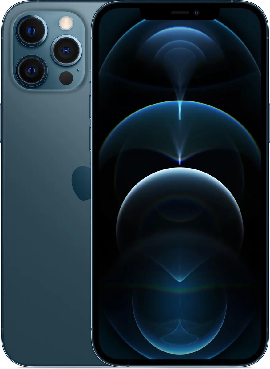 iPhone 12 Pro Max - 128GB - Blauw von Apple in Pacific blauw – Produktfoto