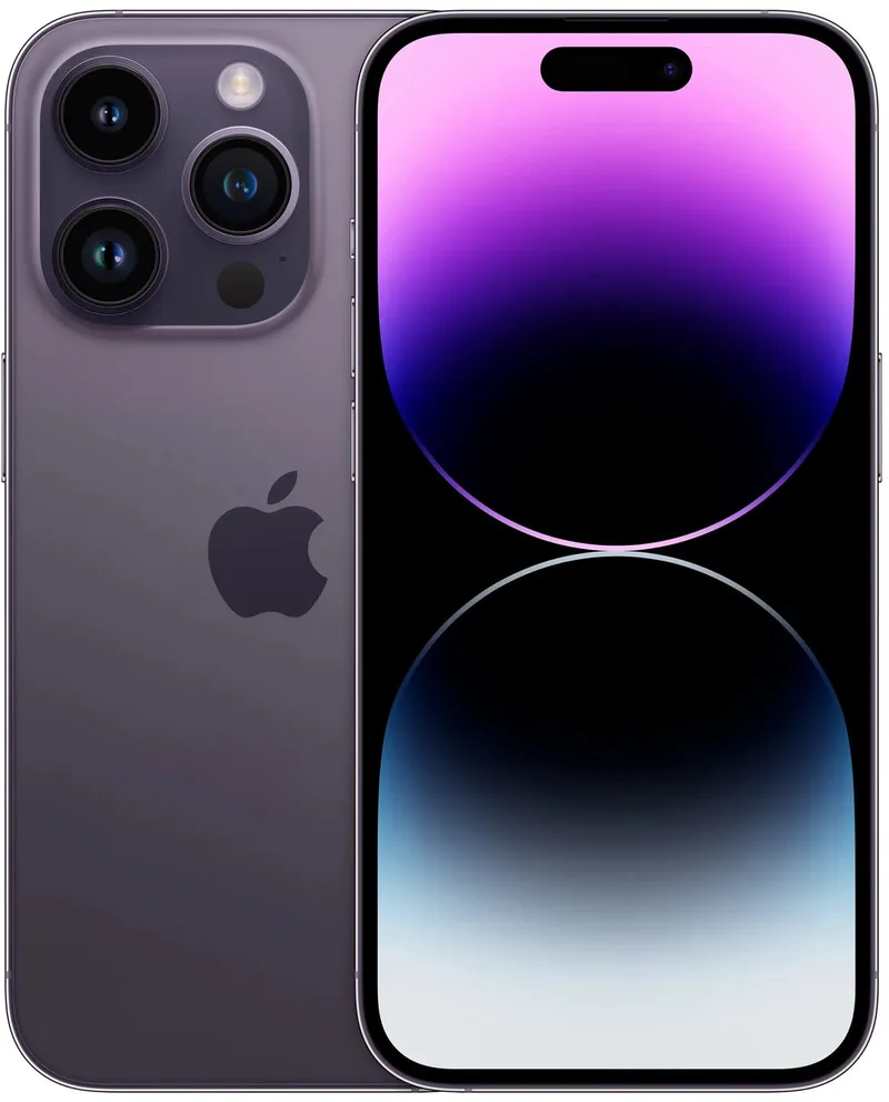 iPhone 14 Pro - 128GB - Dieppaars by Apple in Purple – product photo