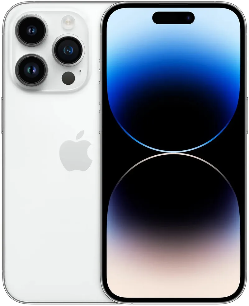 iPhone 14 Pro - 128GB by Apple in Silver – product photo