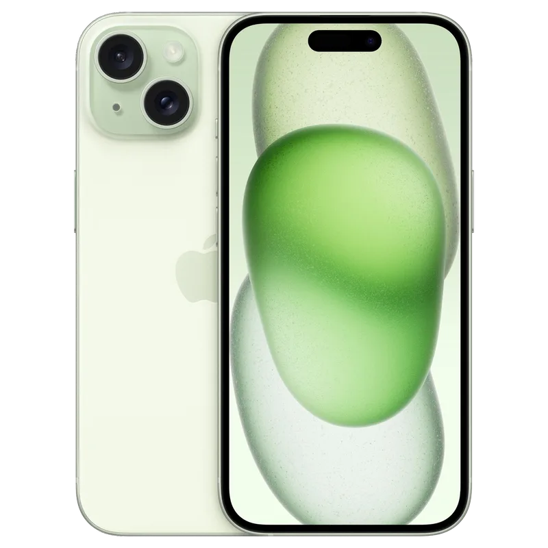 iPhone 15 128GB Groen - Gratis Screenprotector & 2 Jaar Garantie | Mobico by Apple – product photo