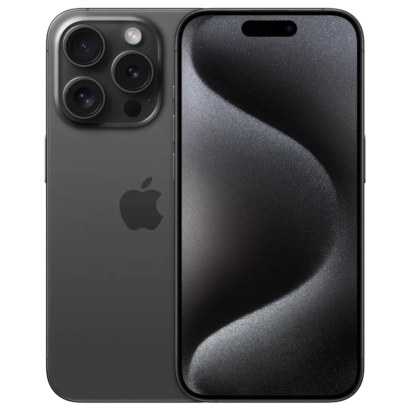iPhone 15 Pro 128GB Zwart Titanium - Gratis Screenprotector & 2 Jaar Garantie | Mobico by Apple – product photo