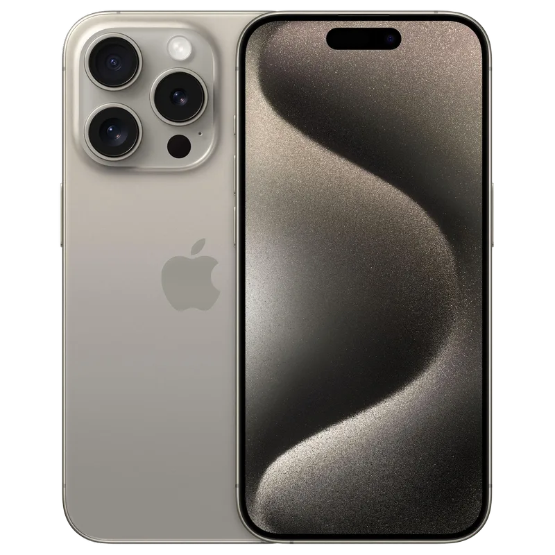 iPhone 15 Pro 256GB Naturel Titanium - Gratis Screenprotector & 2 Jaar Garantie | Mobico by Apple – product photo