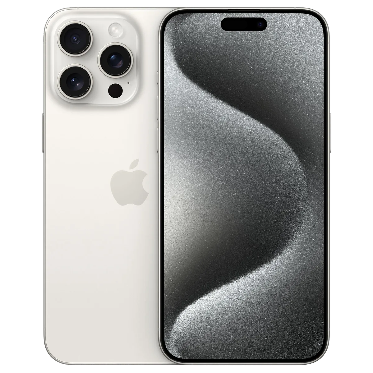 iPhone 15 Pro Max 1TB Wit Titanium - Gratis Screenprotector & 2 Jaar Garantie | Mobico fra Apple – produktbillede