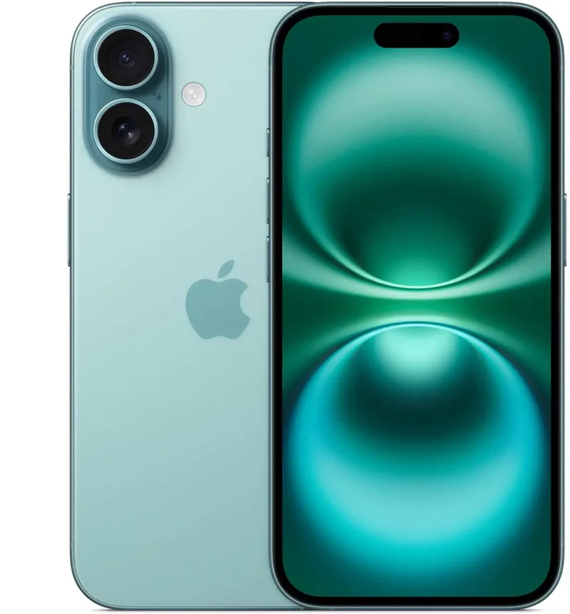 iPhone 16 - 128GB by Apple in Green – product photo