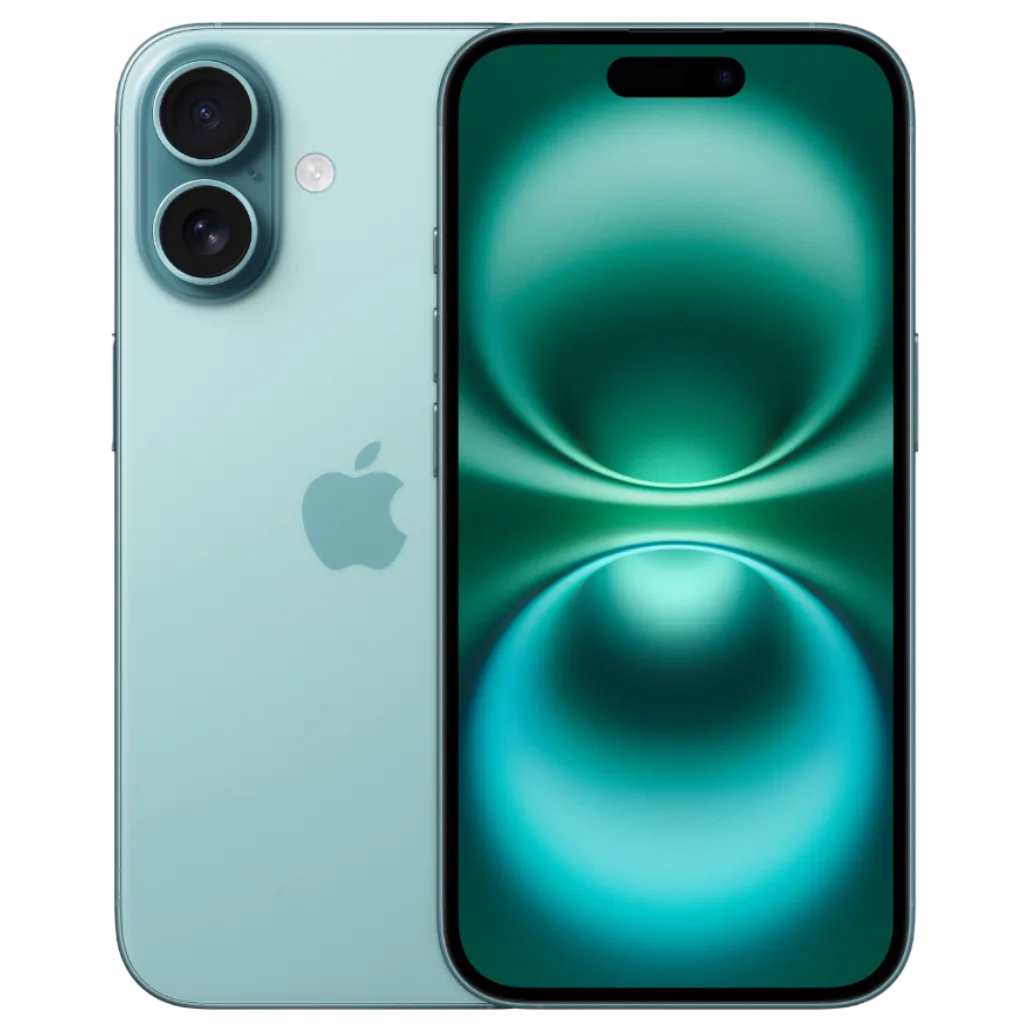 iPhone 16 512GB Blauwgroen - Gratis Screenprotector & 2 Jaar Garantie | Mobico de Apple – photo produit
