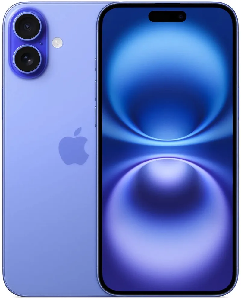 iPhone 16 Plus - 128GB - Blauw de Apple en Violet – photo produit