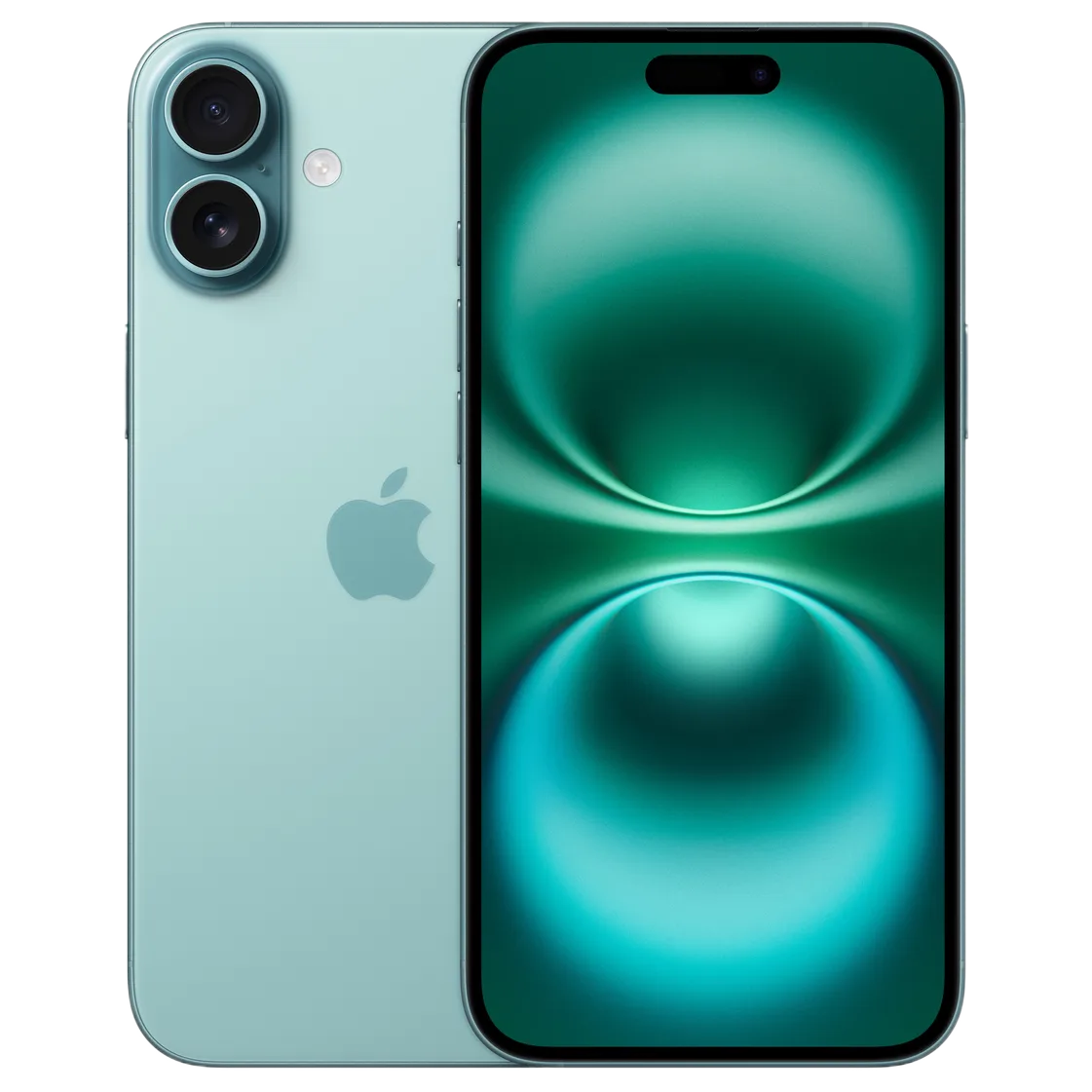 iPhone 16 Plus 512GB Blauwgroen - Gratis Screenprotector & 2 Jaar Garantie | Mobico van Apple – productfoto
